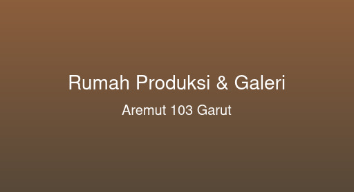 Galeri dan ruang kemas gula aren semut Aremut 103 di Garut