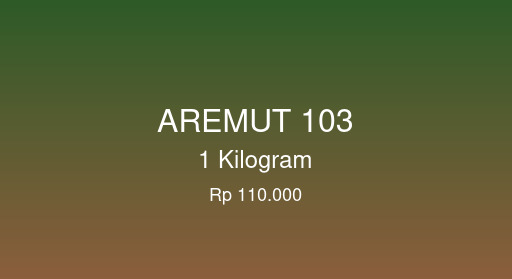 Kemasan kantong besar gula aren semut 1 kilogram Aremut 103