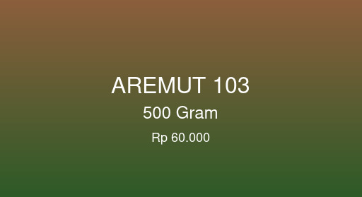 Kemasan pouch gula aren semut 500 gram Aremut 103